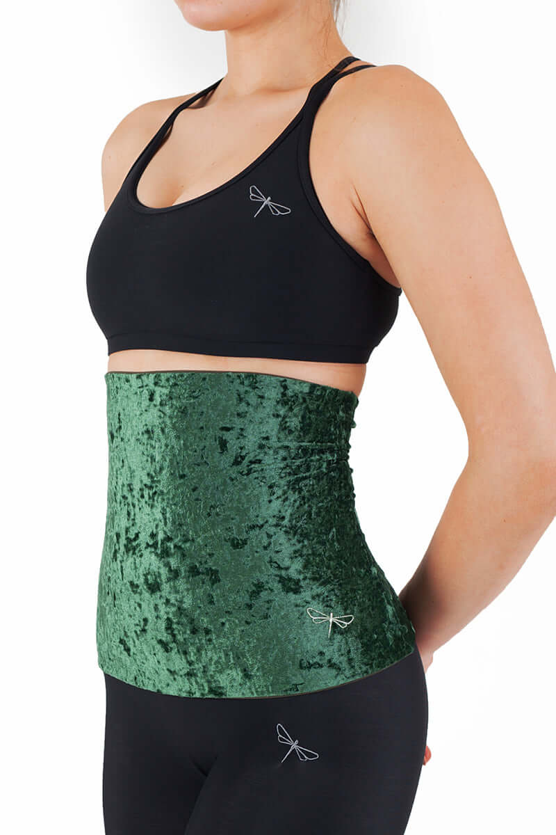 Velvet back warmer for dancers - Image 13