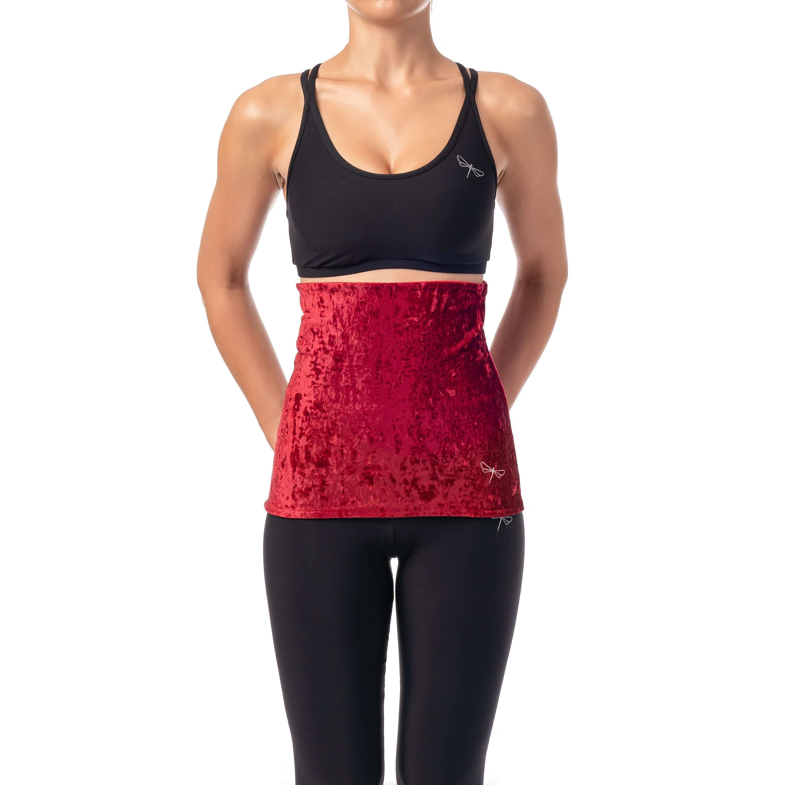 Velvet back warmer for dancers - Image 30