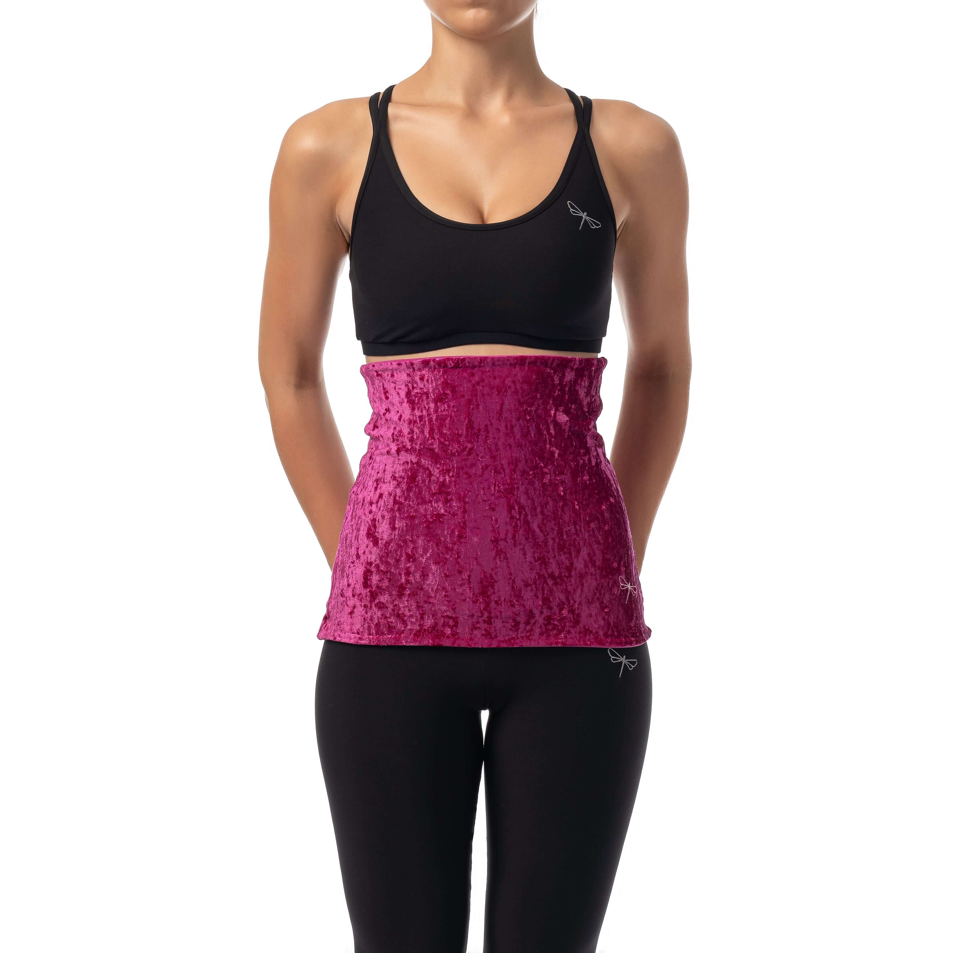 Velvet back warmer for dancers - Image 33