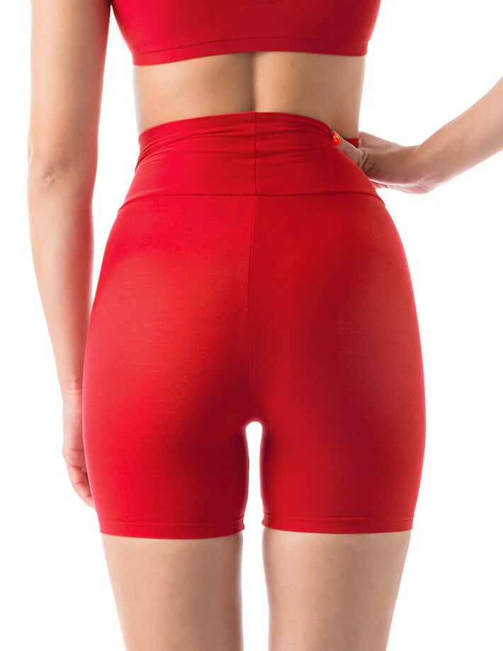 High waisted biker shorts, short leggings - Zoe - Image 24