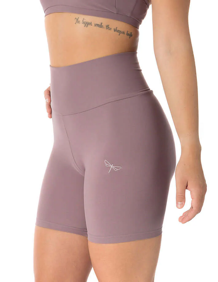 High waisted biker shorts, short leggings - Zoe - Image 26