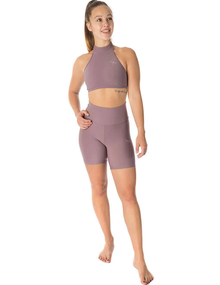 High waisted biker shorts, short leggings - Zoe - Image 29
