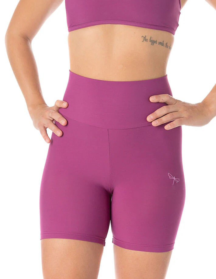 High waisted biker shorts, short leggings - Zoe - Image 34