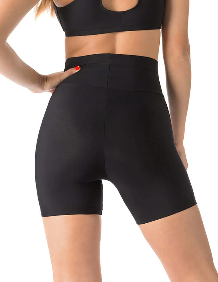 High waisted biker shorts, short leggings - Zoe - Image 4