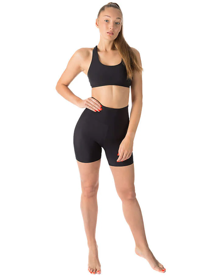 High waisted biker shorts, short leggings - Zoe - Image 5