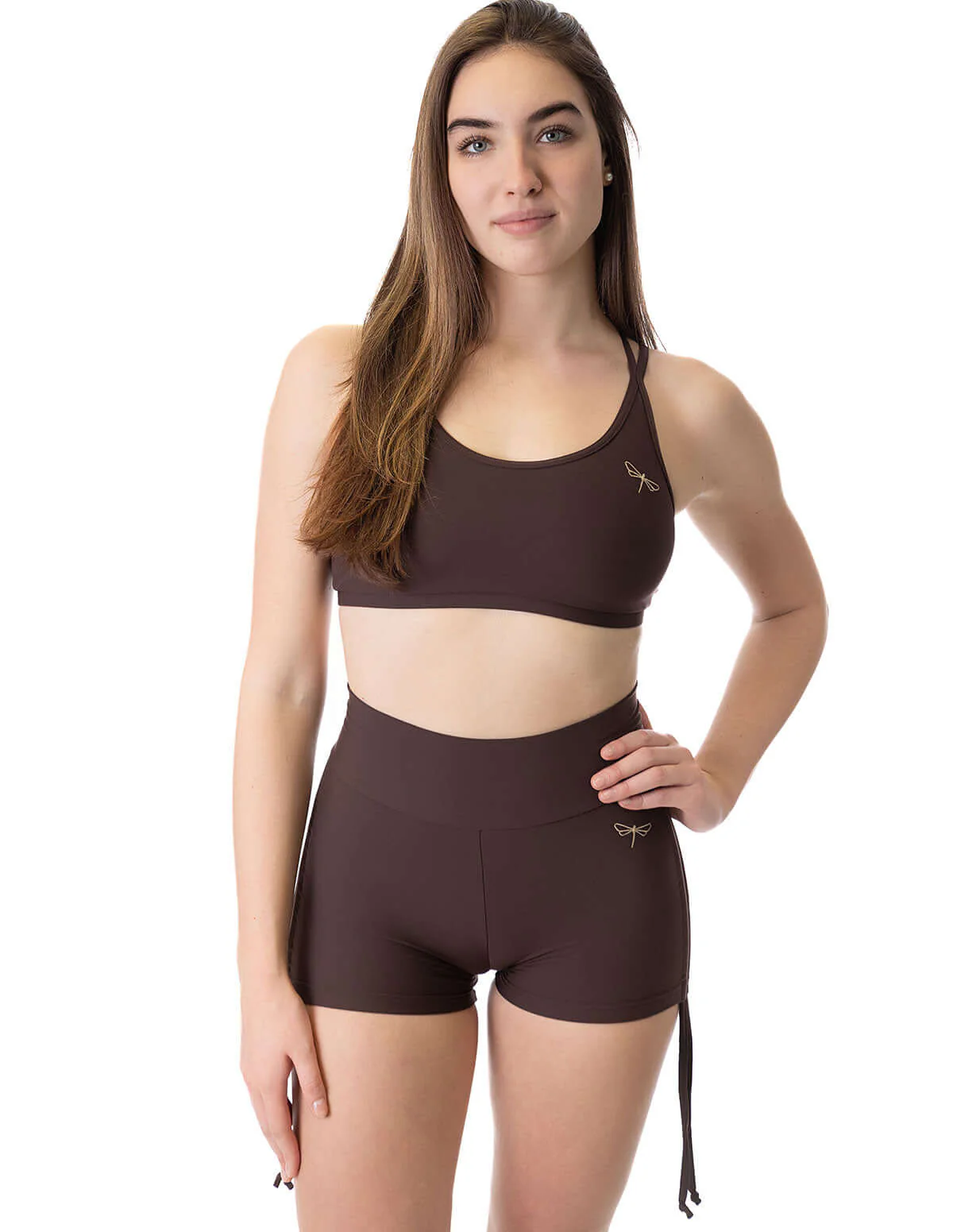 High waist drawstring pole shorts - Emma - Image 15