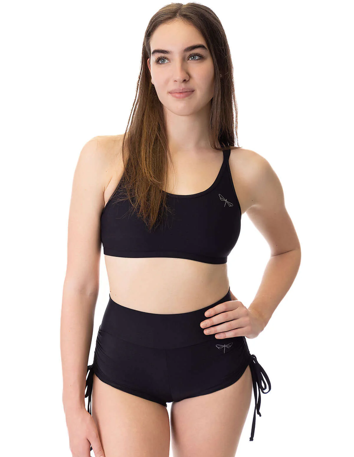 High waist drawstring pole shorts - Emma - Image 28