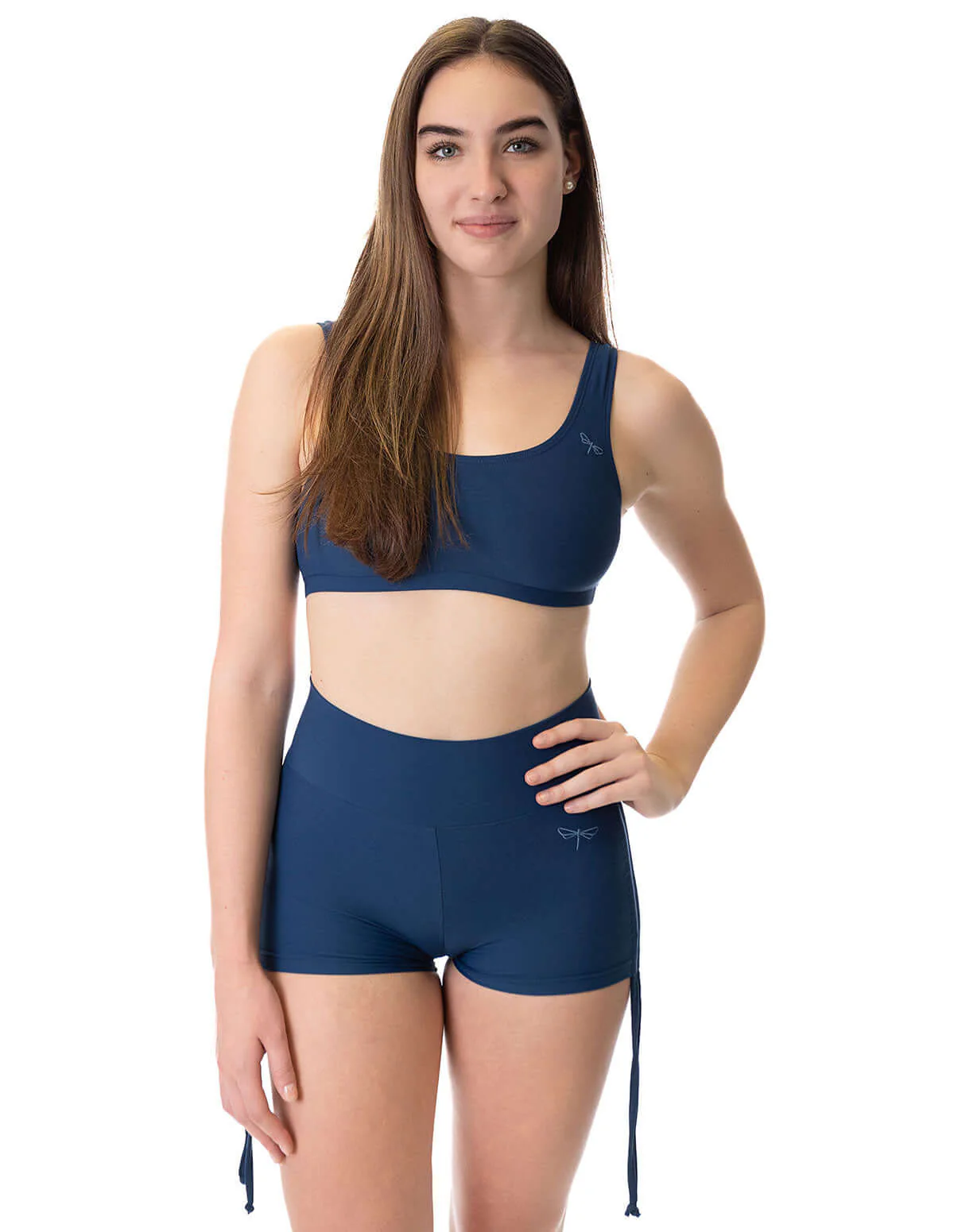 High waist drawstring pole shorts - Emma - Image 40