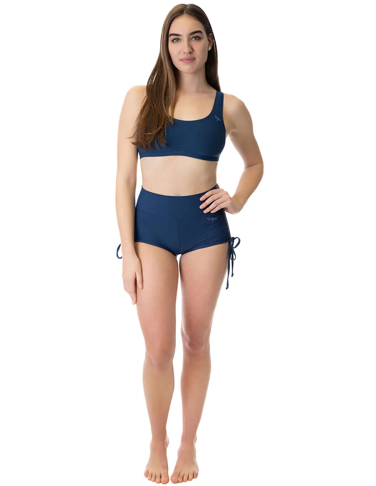 High waist drawstring pole shorts - Emma - Image 42