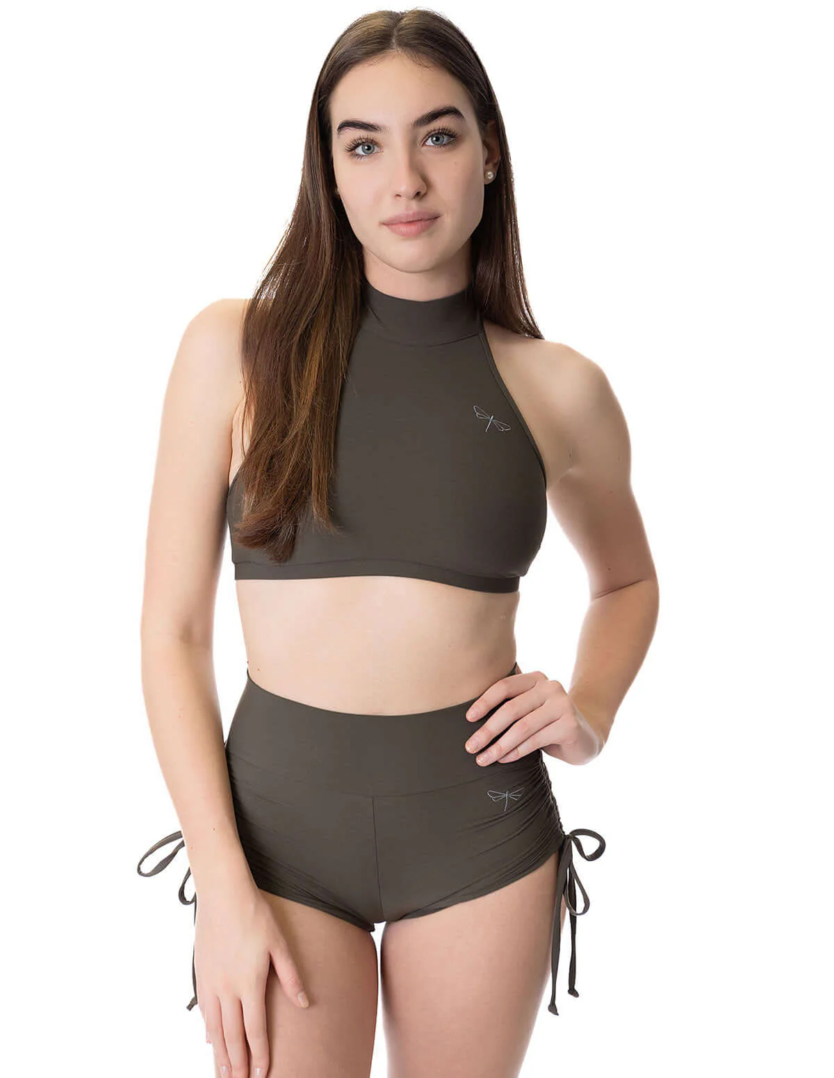 High waist drawstring pole shorts - Emma - Image 46