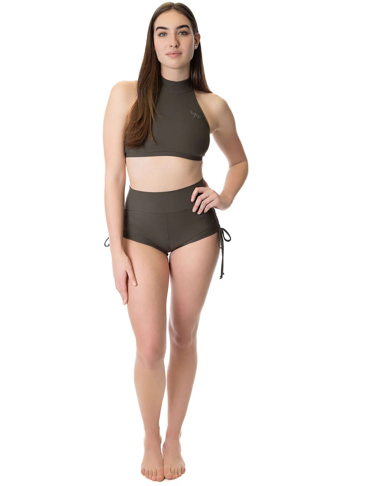 High waist drawstring pole shorts - Emma - Image 51