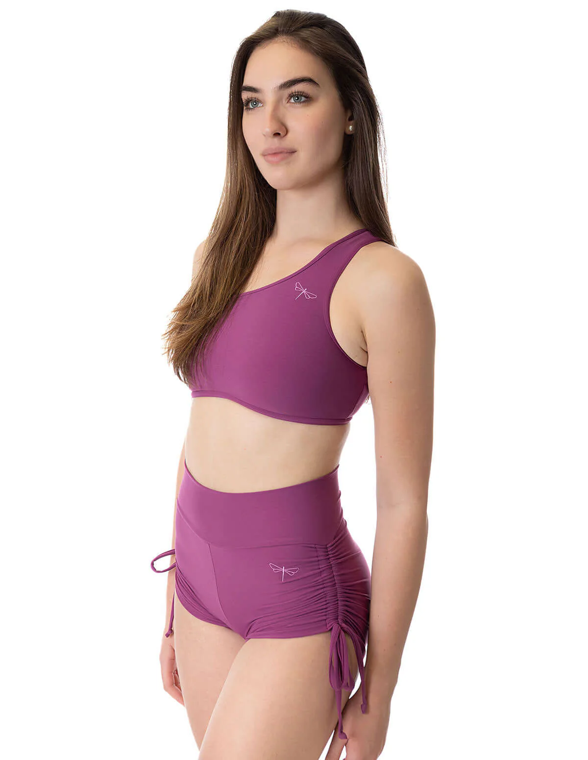 High waist drawstring pole shorts - Emma - Image 58