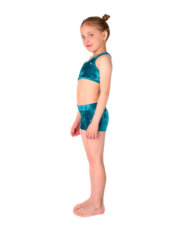 Kids - Girls' Pole Dance Shorts - Elsa - Image 15