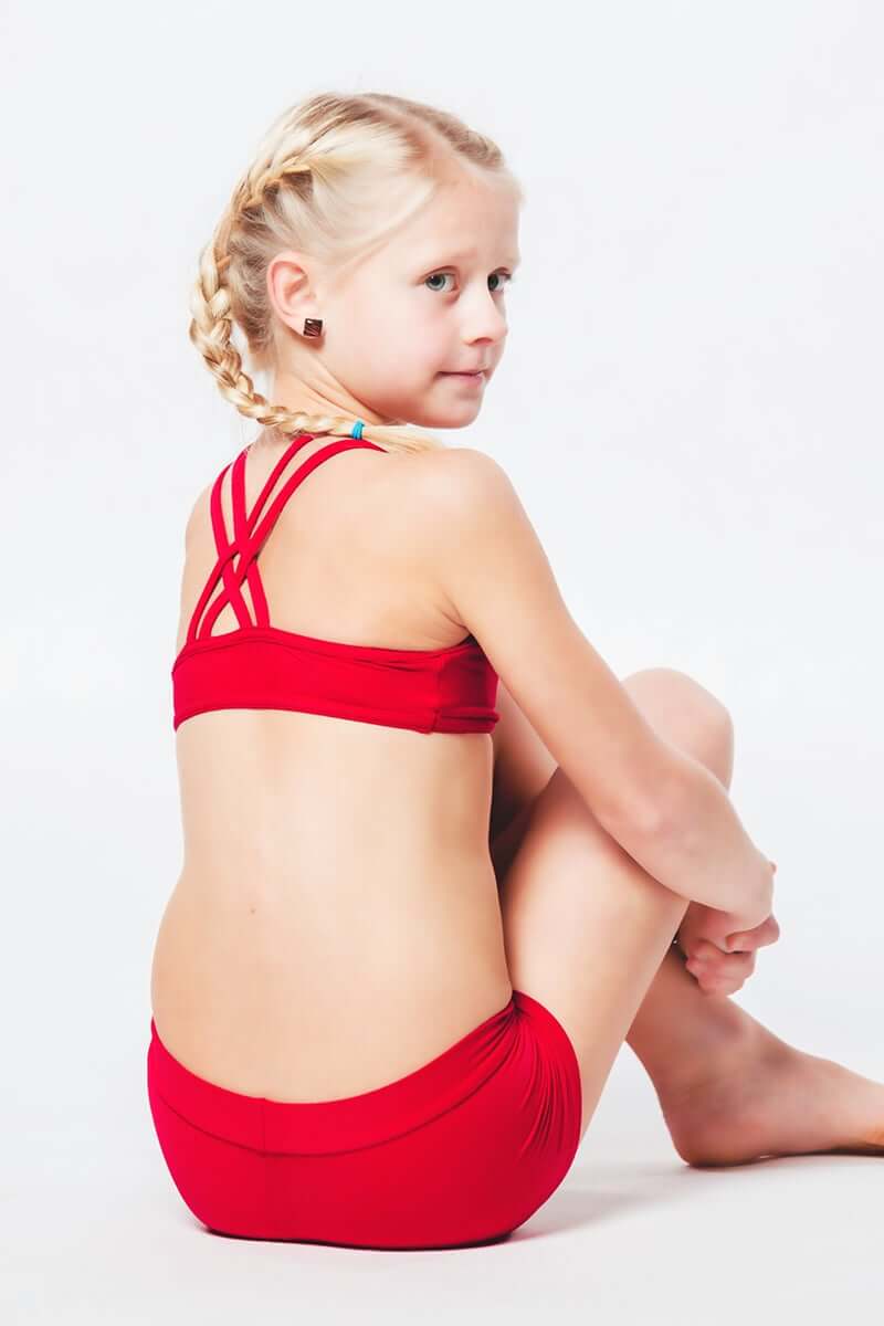 Kids - Girls' Pole Dance Shorts - Elsa - Image 25