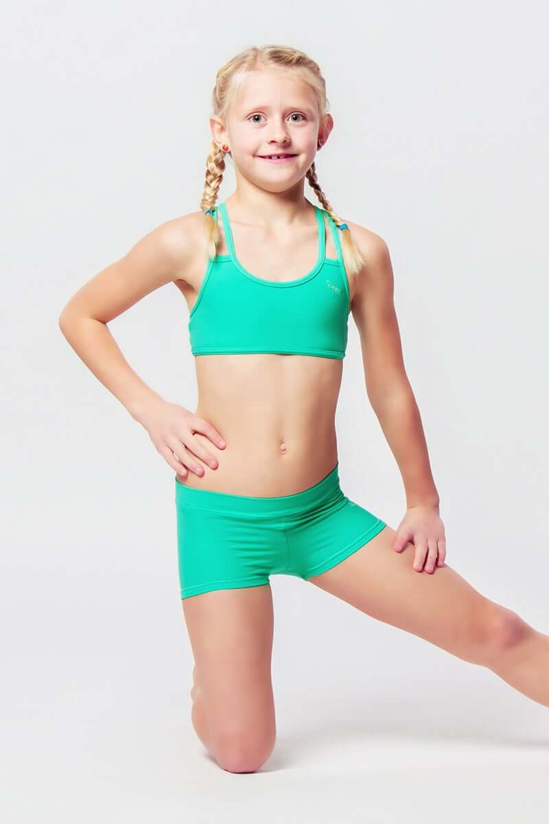 Kids - Girls' Pole Dance Shorts - Elsa - Image 30