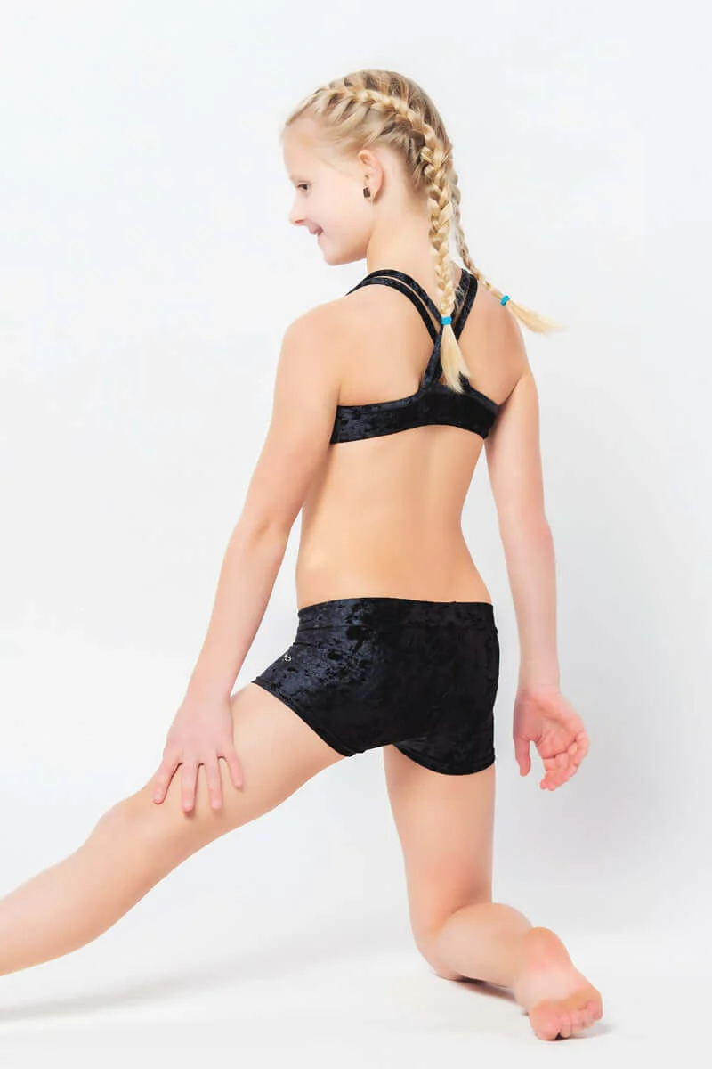 Kids - Girls' Pole Dance Shorts - Elsa - Image 8