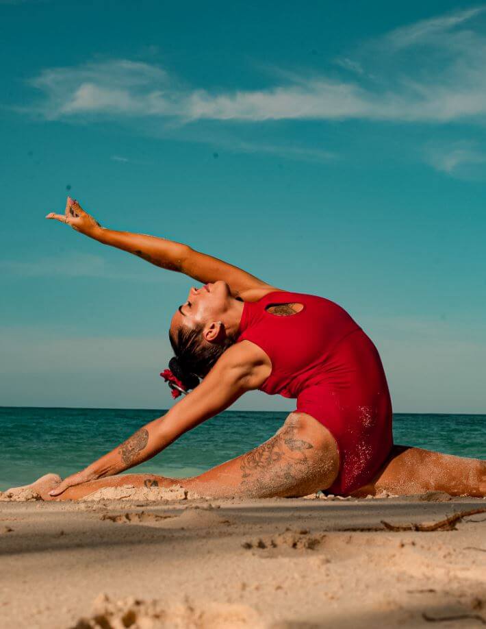 Leotard for gymnastics, dance, ballet & yoga - Daria - Image 5