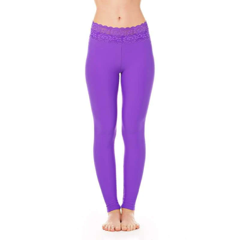 Sport leggings with lace Adriana - Image 3