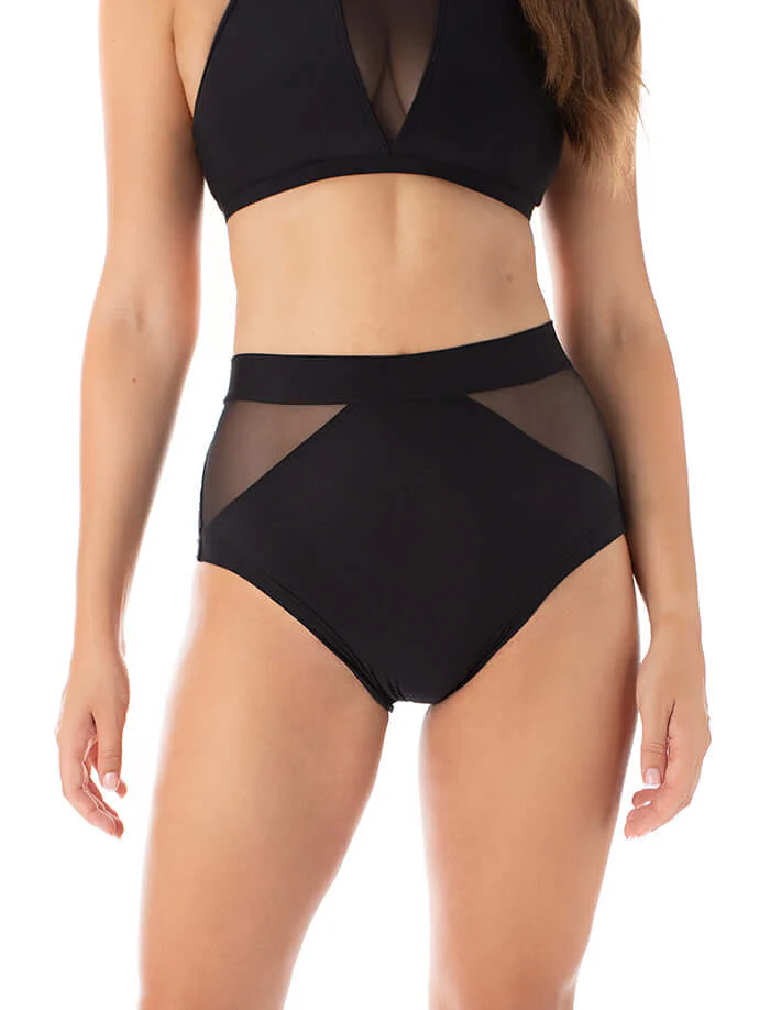 High waist mesh pole shorts - Monica - Image 20