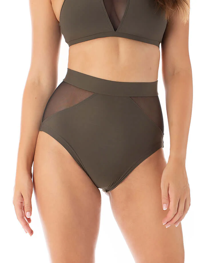 High waist mesh pole shorts - Monica - Image 22