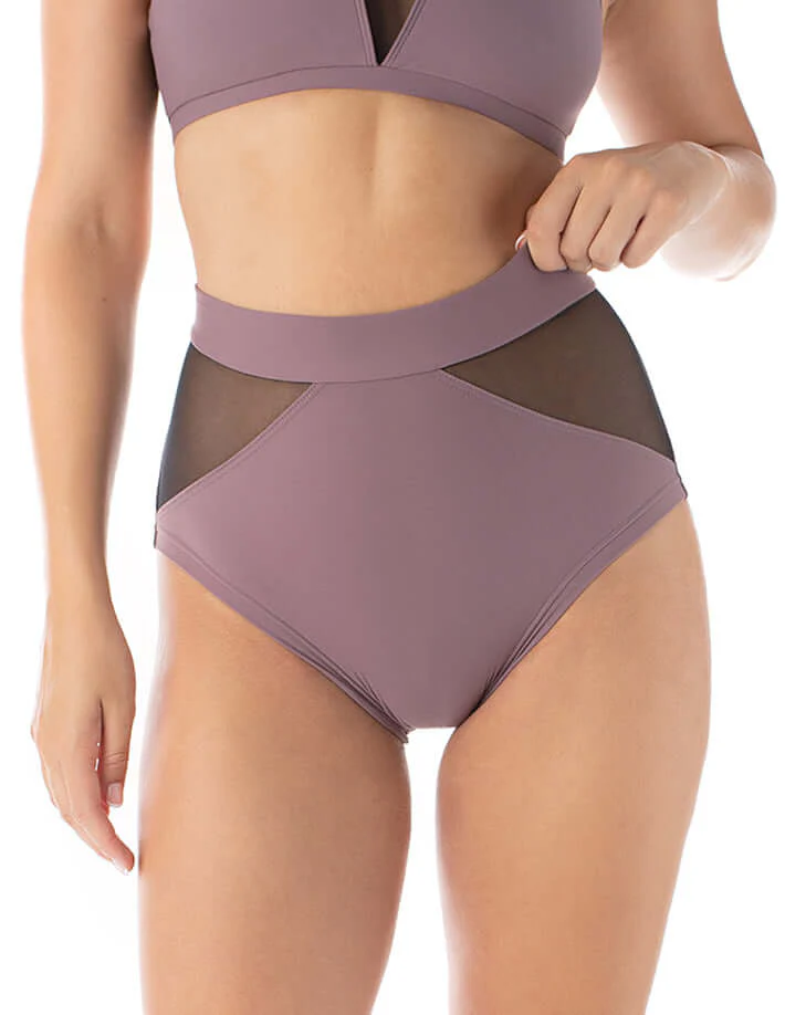 High waist mesh pole shorts - Monica - Image 25