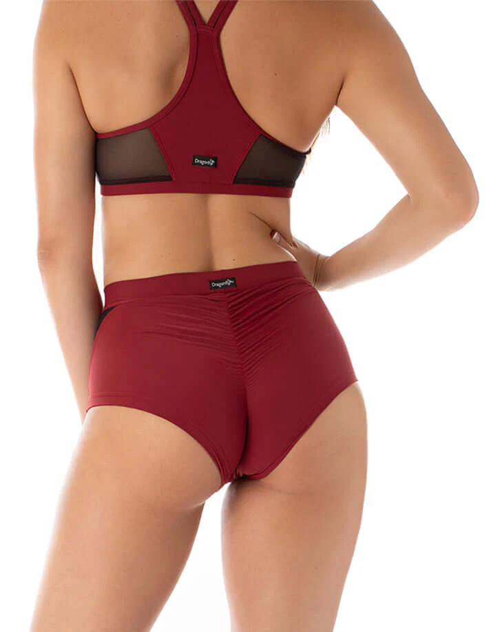 High waist mesh pole shorts - Monica - Image 3
