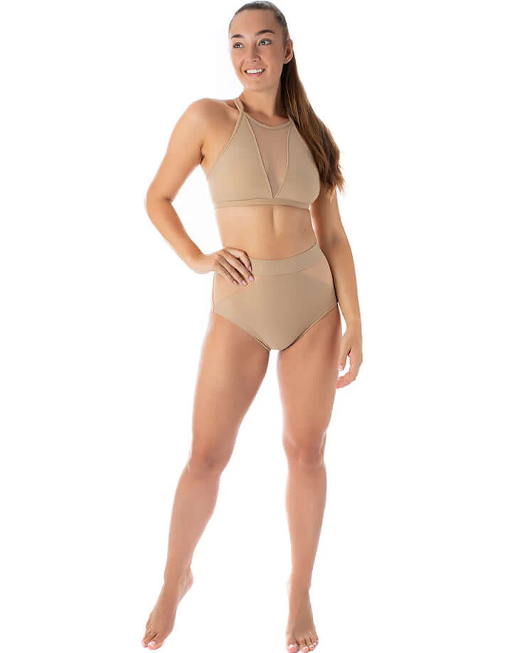 High waist mesh pole shorts - Monica - Image 35