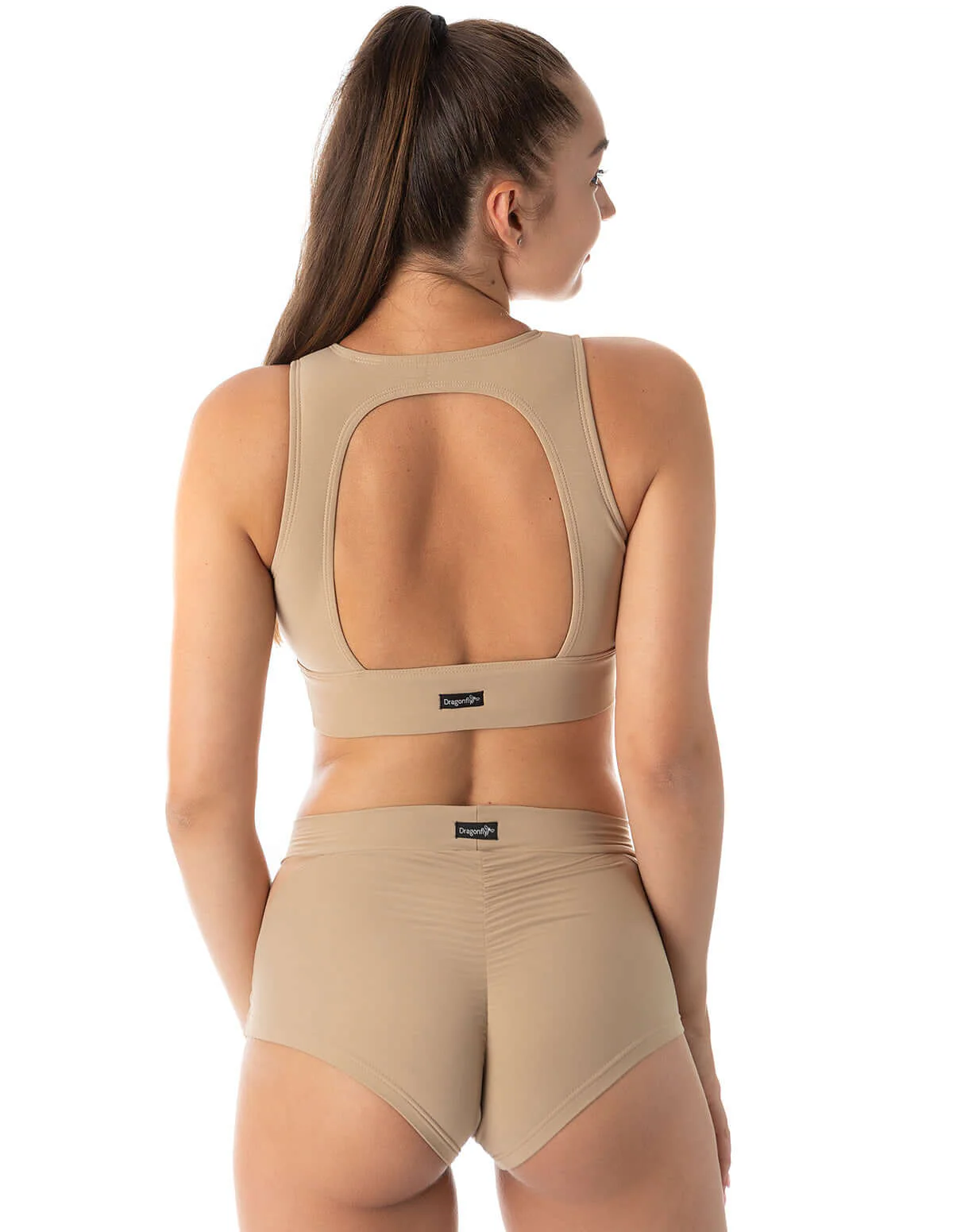 Mesh sports bra for pole dancing and yoga - Rachel - Image 40