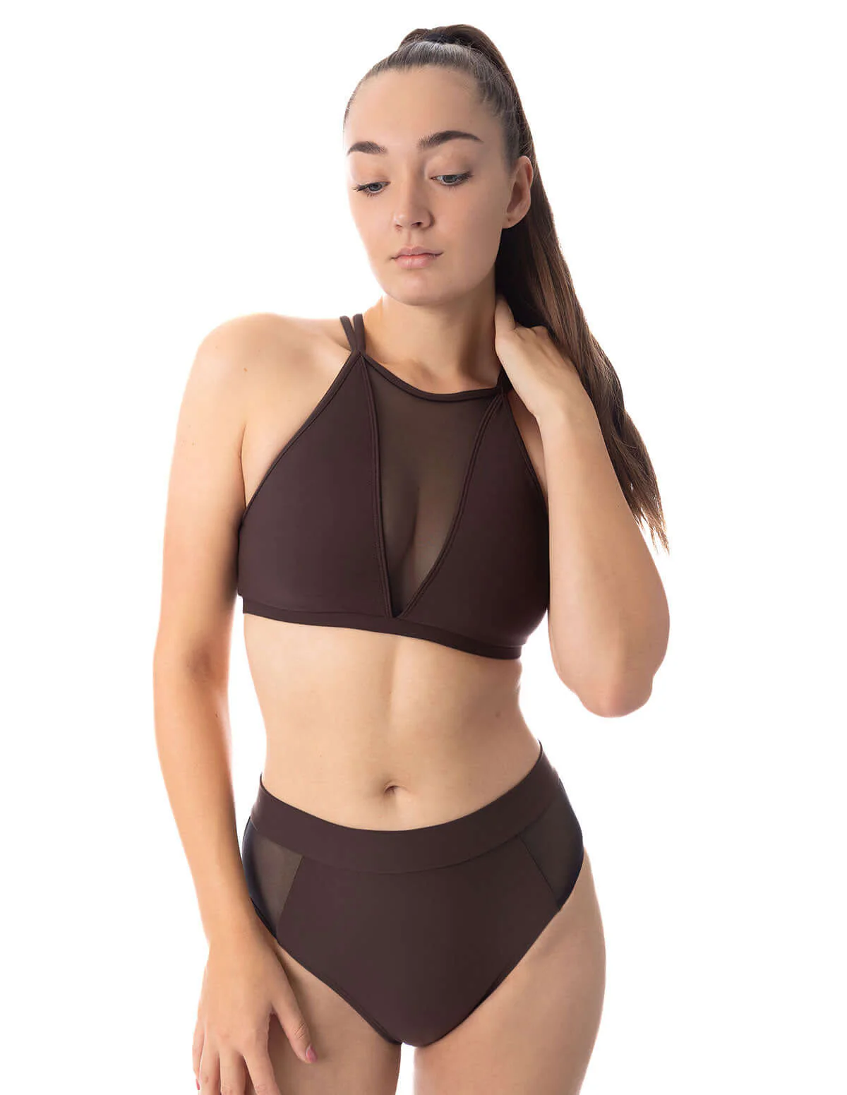 Mesh sports bra for pole dance and yoga - Victoria - Image 18