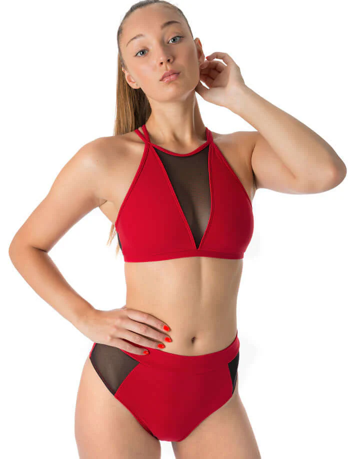 Mesh sports bra for pole dance and yoga - Victoria - Image 23