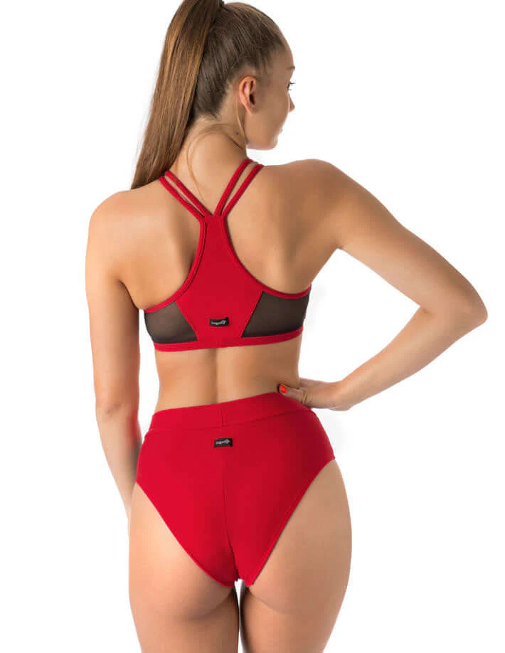 Mesh sports bra for pole dance and yoga - Victoria - Image 24