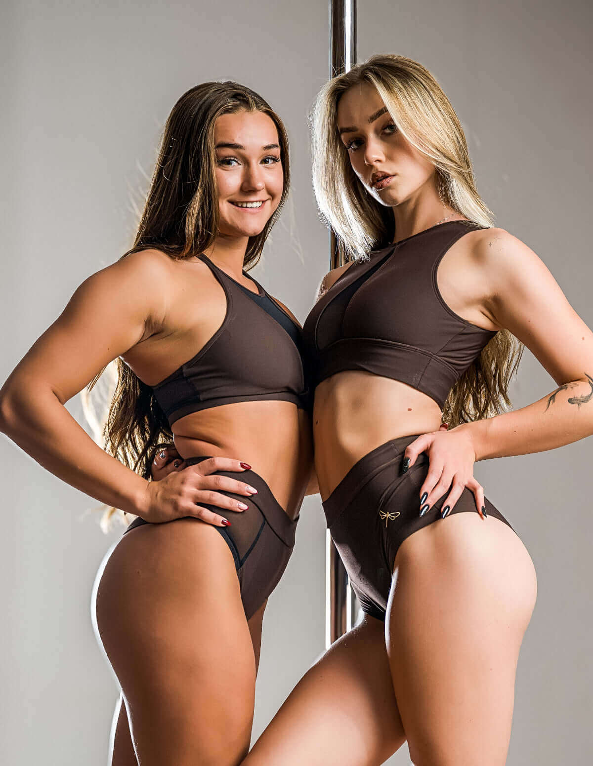 Scrunch pole shorts, high waist fit – Lola - Image 3