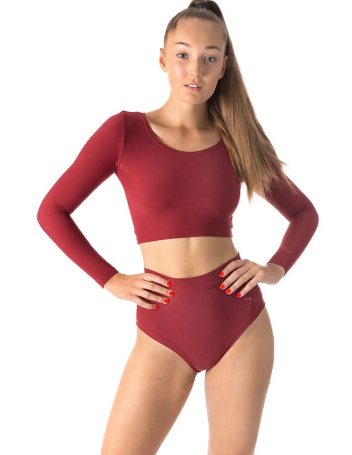 Scrunch pole shorts, high waist fit – Lola - Image 53