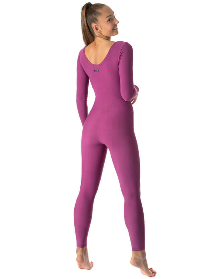 Aerial silk unitard, long sleeve catsuit - Lara - Image 15