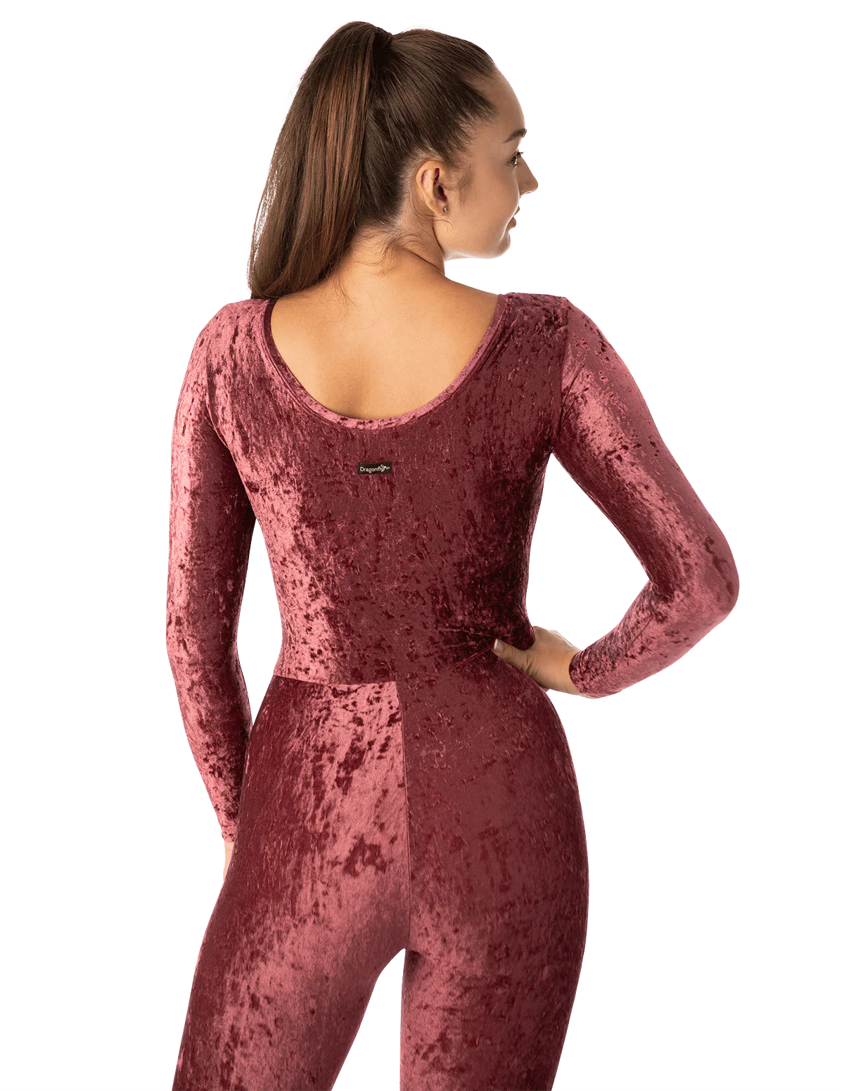 Velvet gymnastics unitard - Lara - Image 13