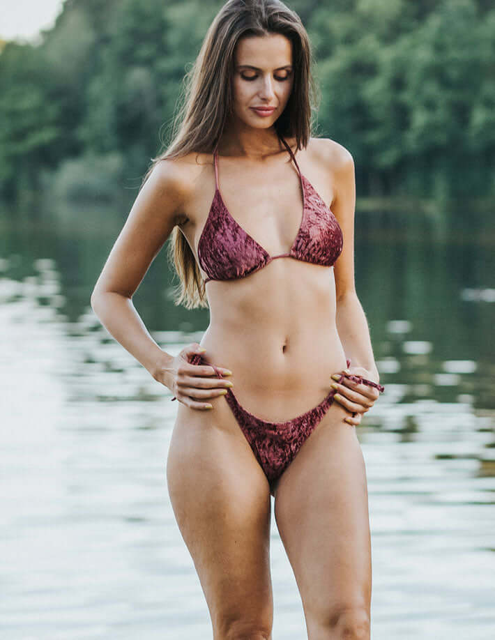 Velvet bikini bottom Sophie - Image 8
