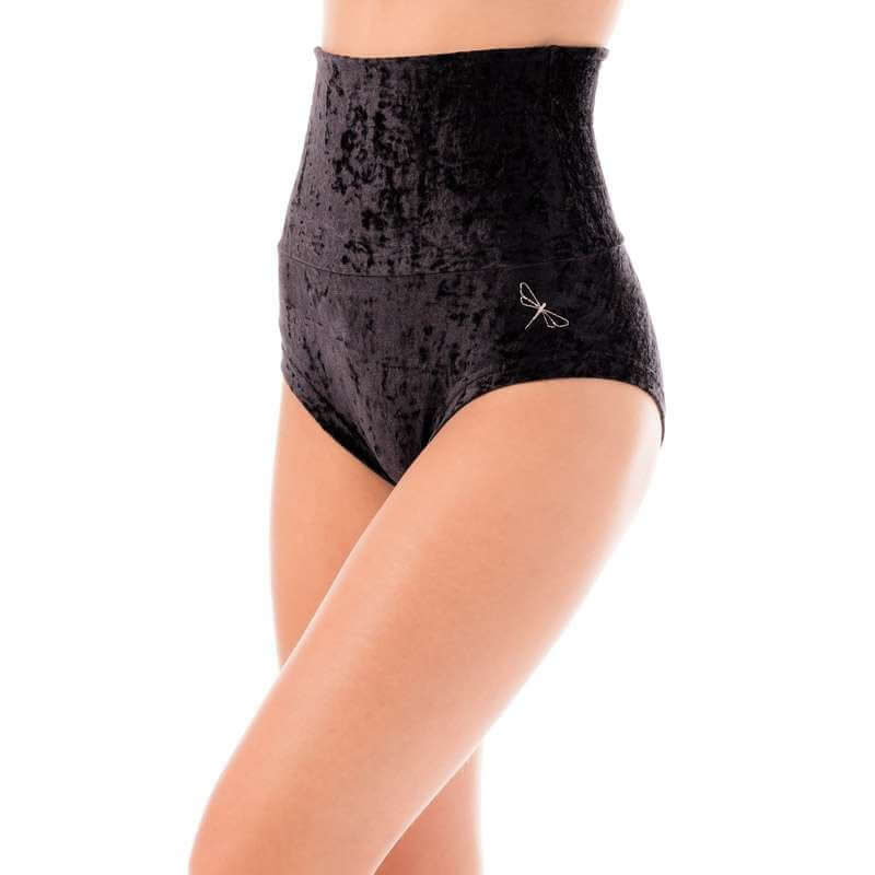 High waisted velvet pole shorts - Betty - Image 25