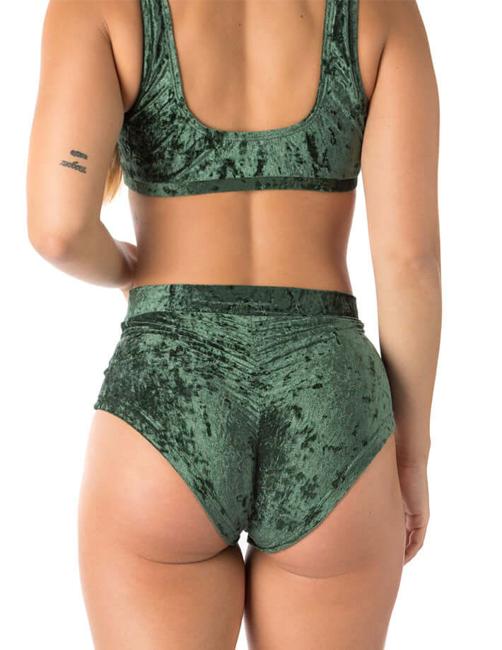 Velvet pole shorts scrunch butt - Lola - Image 16
