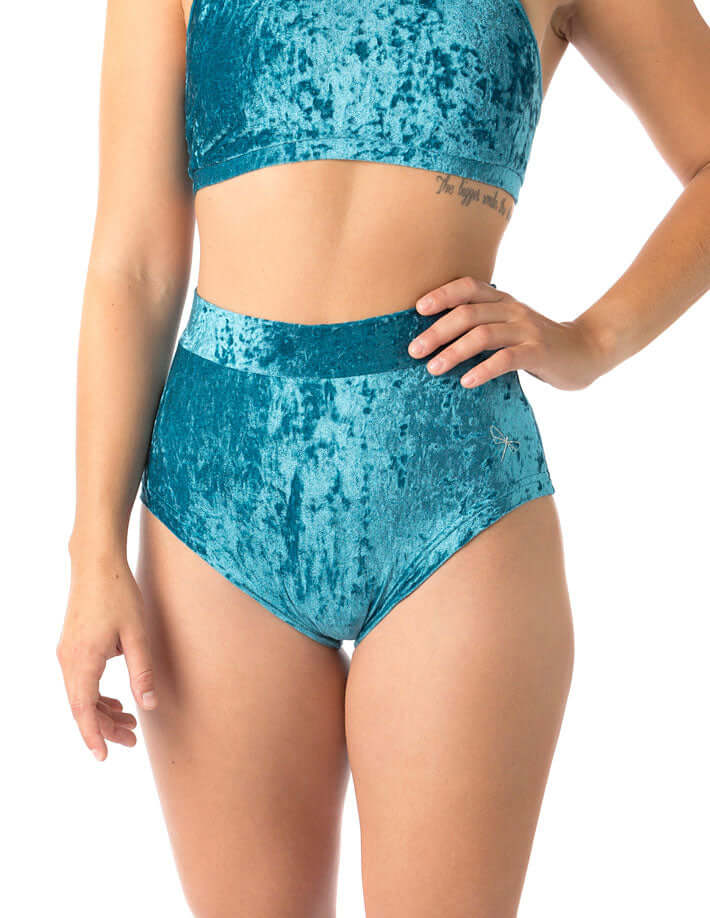 Velvet pole shorts scrunch butt - Lola - Image 20