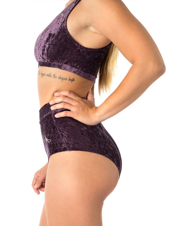 Velvet pole shorts scrunch butt - Lola - Image 7