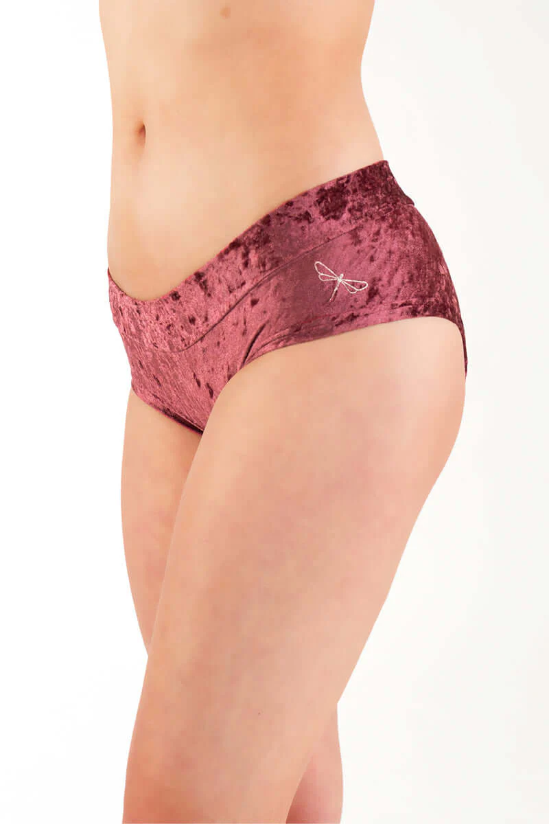 Velvet booty shorts - Hot pants - Image 11