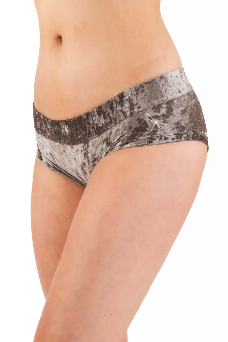 Velvet booty shorts - Hot pants - Image 3