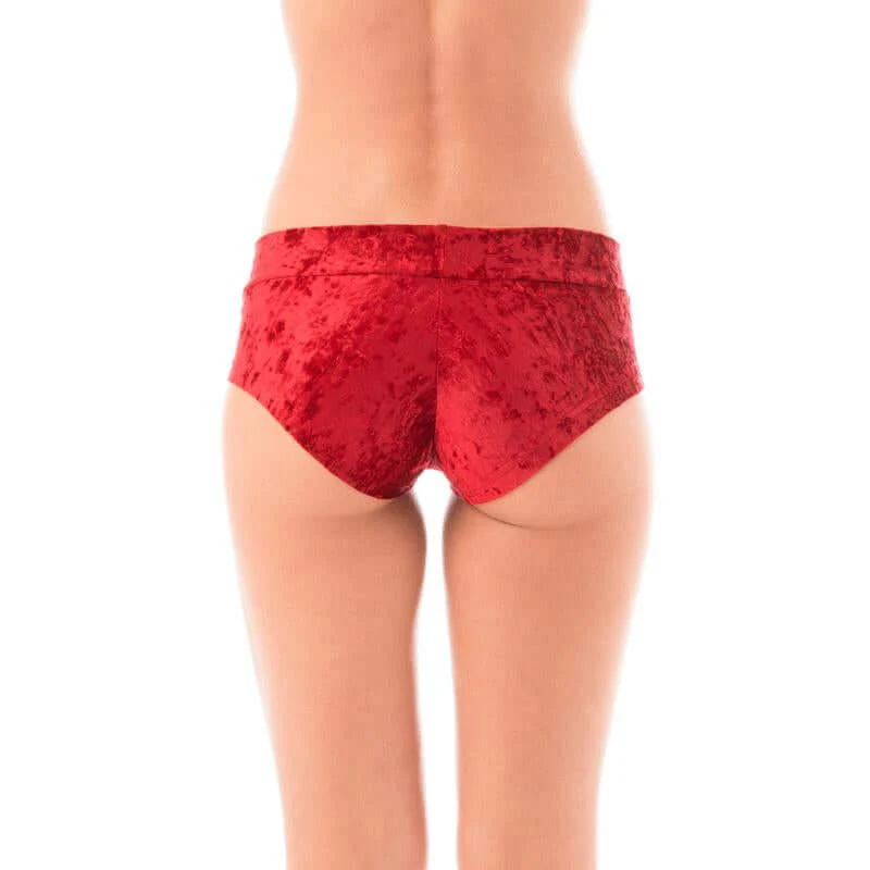 Velvet booty shorts - Hot pants - Image 38