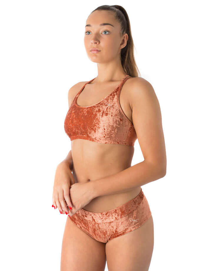 Velvet sports bra - Nicole - Image 3