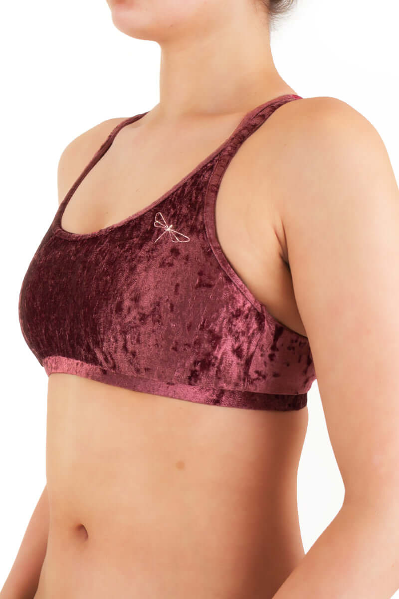 Velvet sports bra - Nicole - Image 33