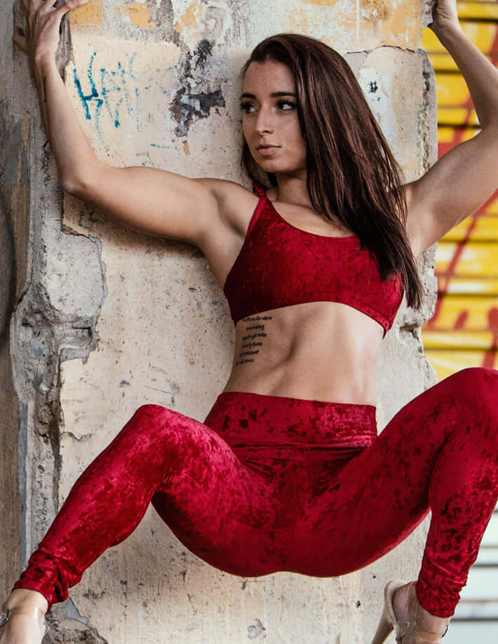 Velvet sports bra - Nicole - Image 43