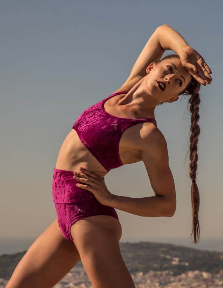 Velvet sports bra - Nicole - Image 51